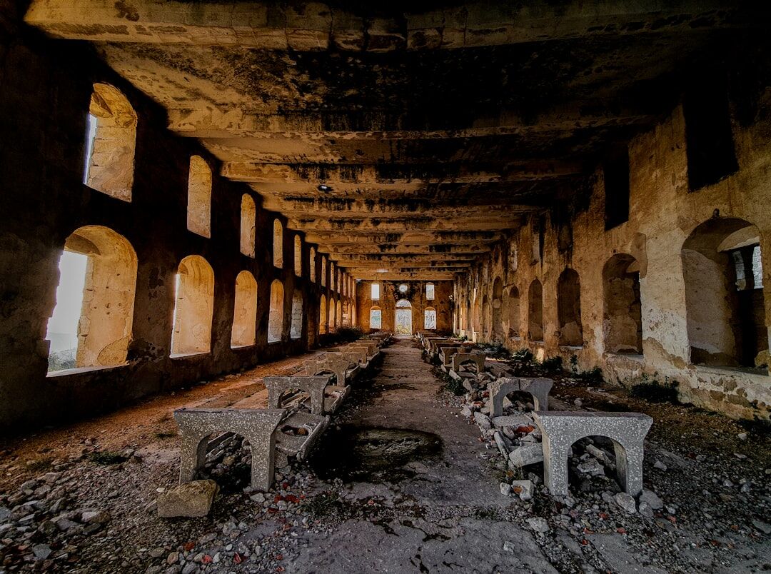 abandoned old mill